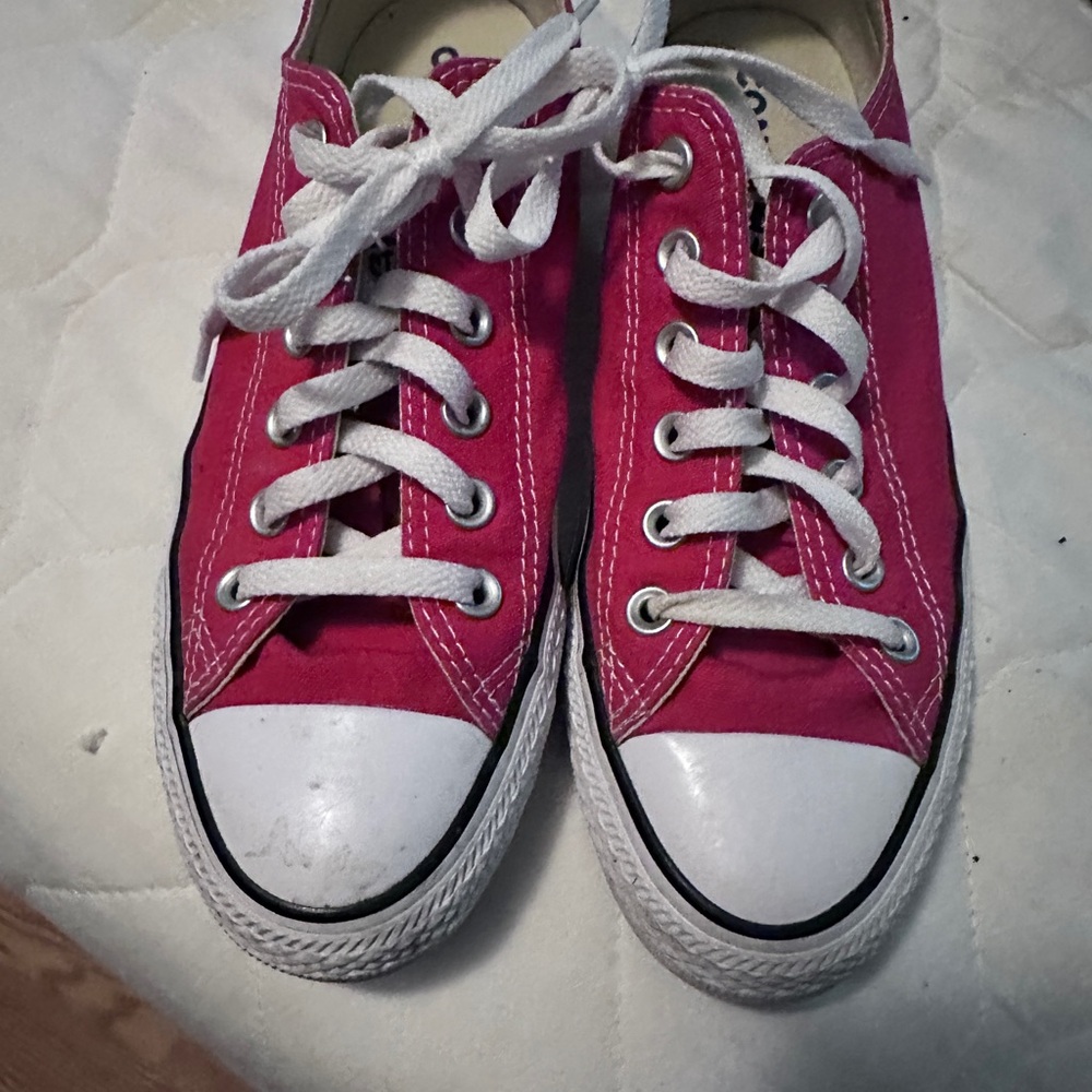 Converse red Canvas Sneakers